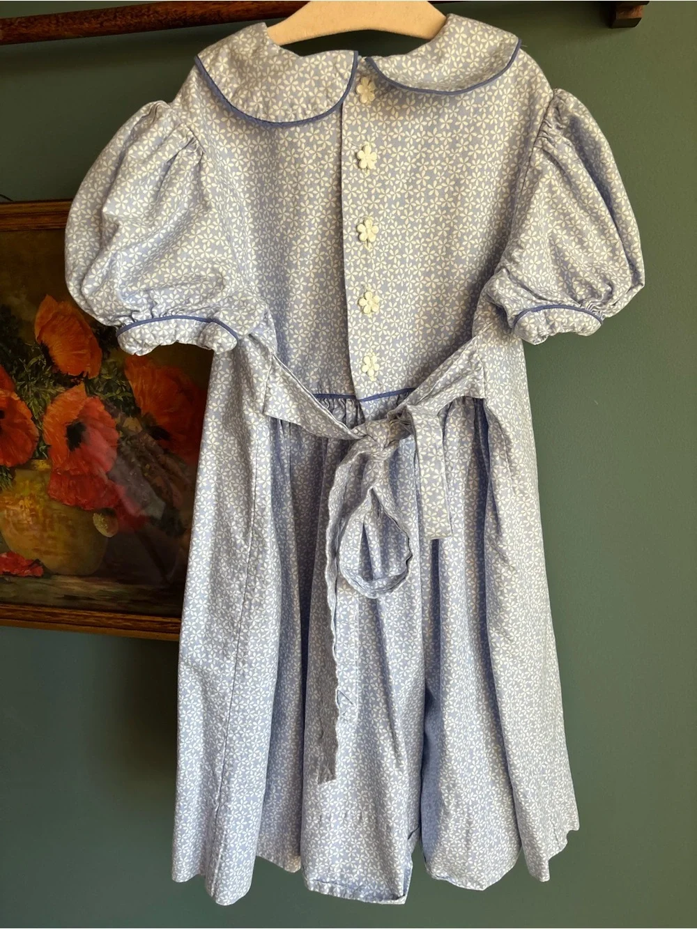 VTG Smocked Dress for Girls